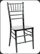 Wood Chiavari chair, black
