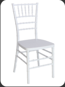 Resin Chiavari Chair, white