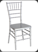 Resin Chiavari Chair, silver