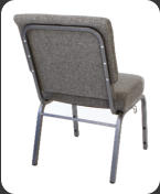 chapel chair, gray